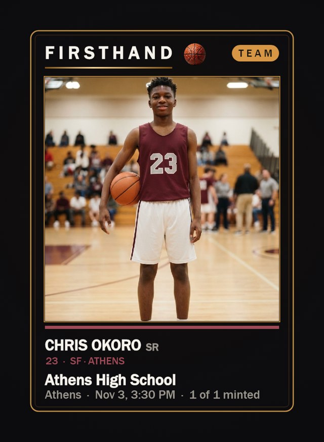 Small forward card
